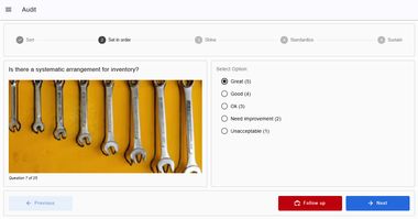 Image representing 5s checklist