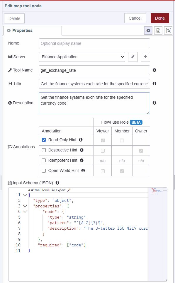 MCP Server Tool Node with new annotations